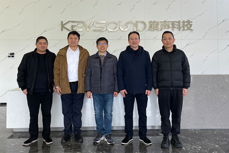 中國(guó)電子元件行業(yè)協(xié)會(huì)電聲分會(huì)領(lǐng)導(dǎo)、專(zhuān)家訪(fǎng)問(wèn)旗聲科技